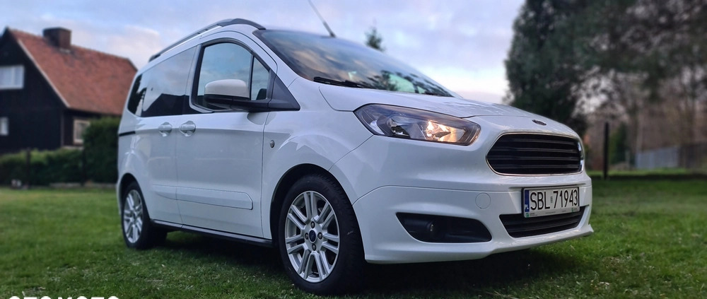 Ford Courier cena 37999 przebieg: 145581, rok produkcji 2017 z Lędziny małe 92